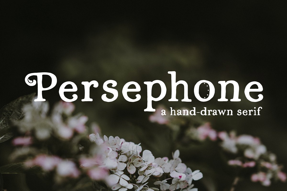 persephone-a-hand-drawn-serif