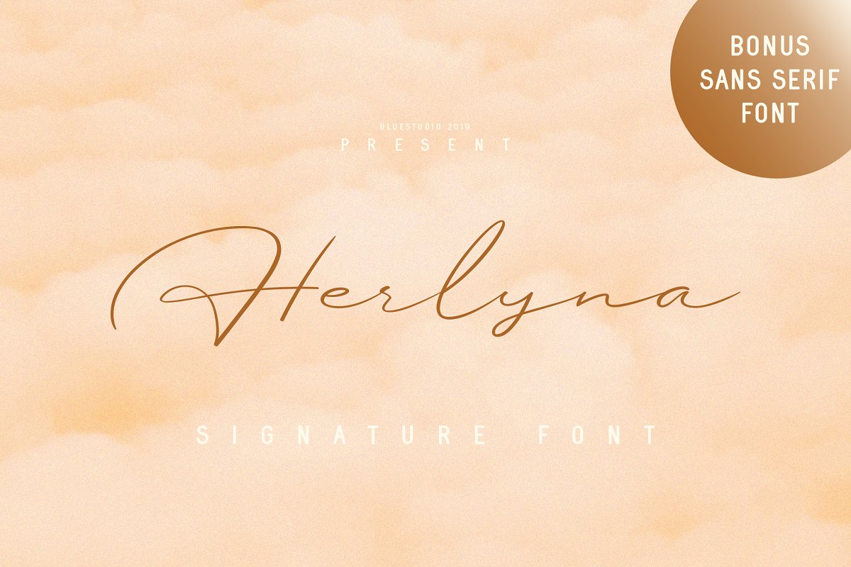 herlyna-signature-font