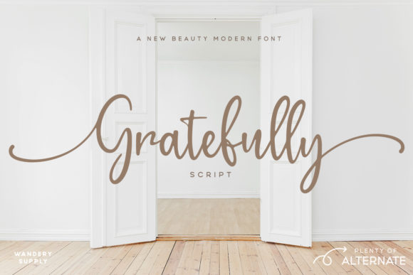 gratefully