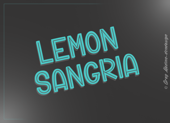 lemon-sangria