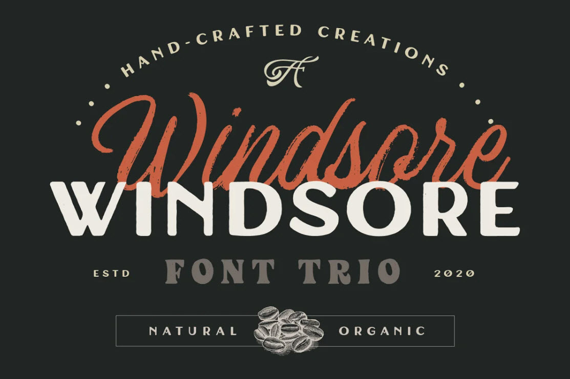 windsore-font-trio