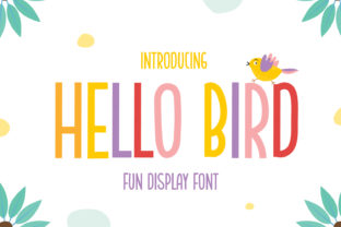 hello-bird-font