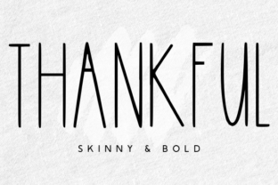 thankful-font