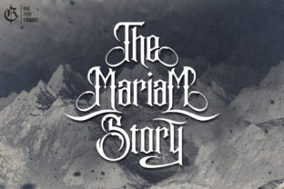 the-mariam-story-font