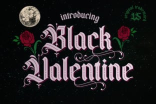 black-valentine-font