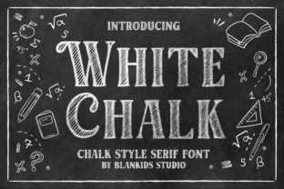 white-chalk-font