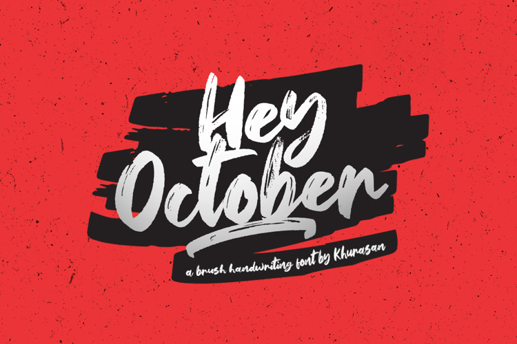 hey-october-font