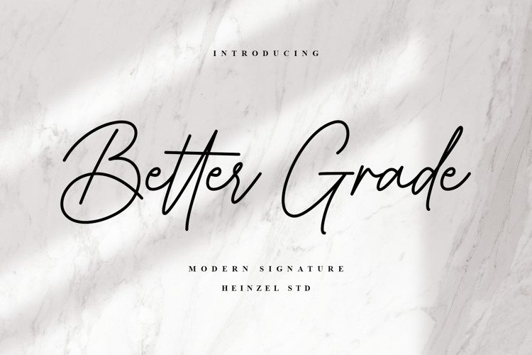 better-grade-font