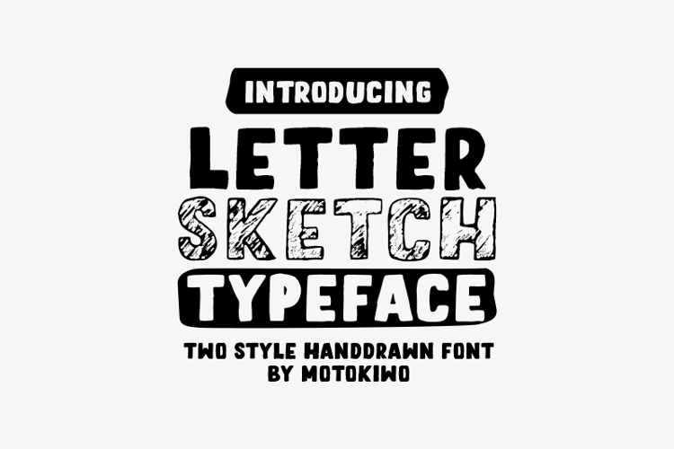 letter-sketch-font