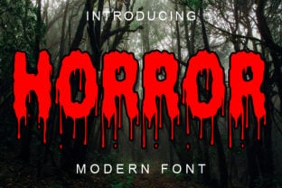 horror-font