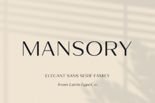 mansory-font