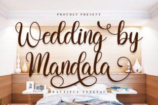 wedding-by-mandala-font