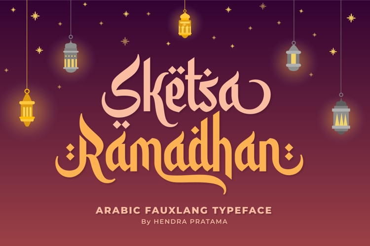 sketsa-ramadhan-font