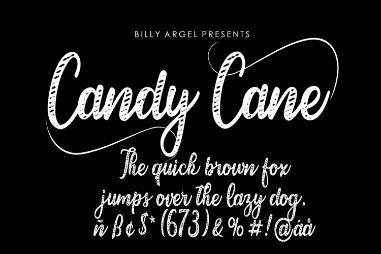 candy-cane-font