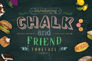 chalk-and-friend-font