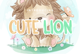 cute-lion-font