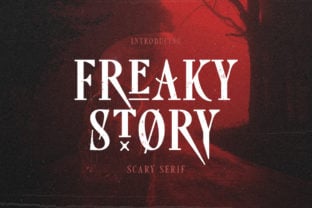 freaky-story-font