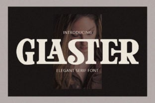 glaster-font