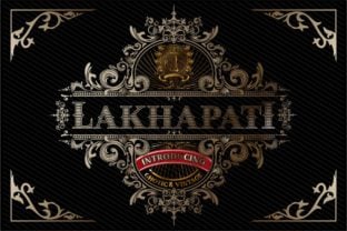 lakhapati-font