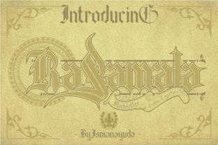 rasamala-font