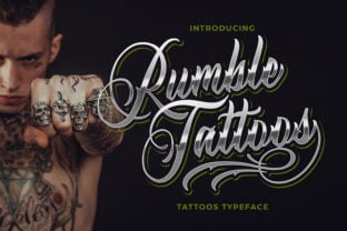 rumble-tattoos-font