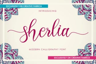 sherlia-script-font
