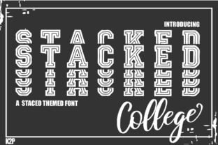 stacked-college-font