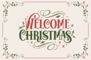 welcome-christmas-font