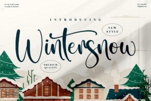 wintersnow-font