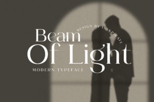 beam-of-light-font