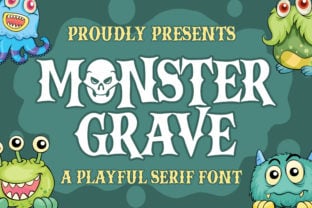 monster-grave-font