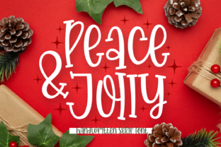 peace-jolly-font