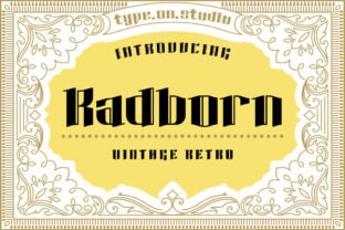 radborn-font