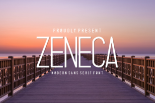 zeneca-font