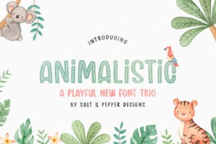 animalistic-trio-font