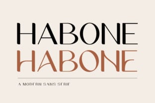 habone-font