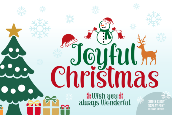 joyful-christmas-font