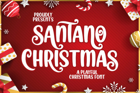 santano-christmas-font