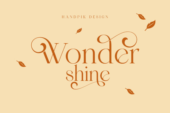 wonder-shine-font