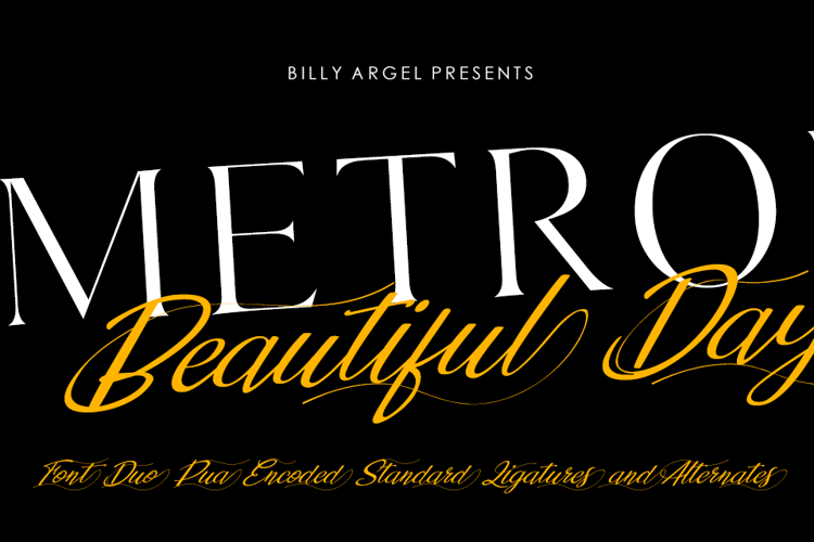 metropolis-font