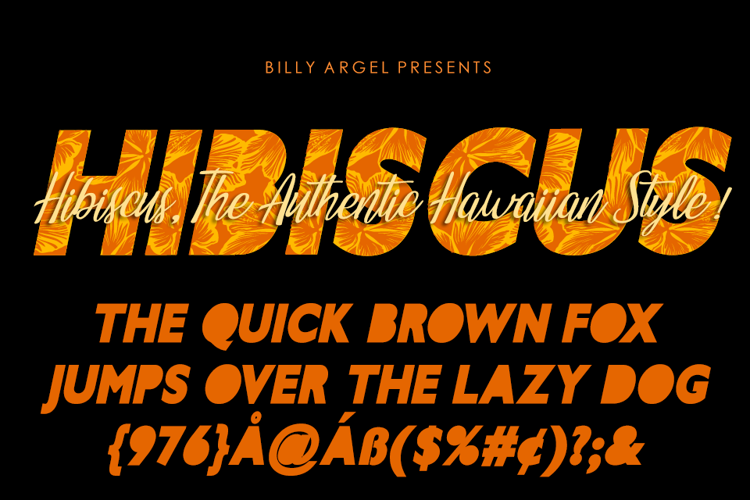 hibiscus-italic-font