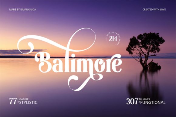 balimore-font