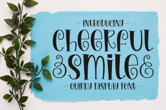cheerful-smile-font