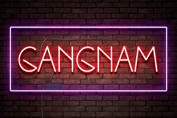 gangnam-font