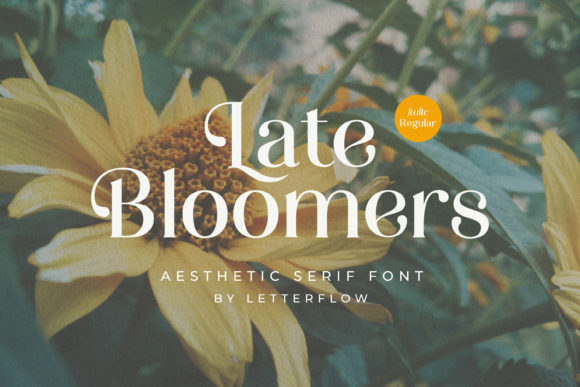 late-bloomers-font