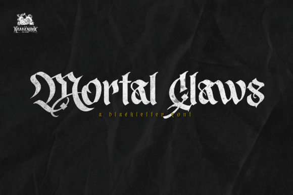 mortal-claws-font