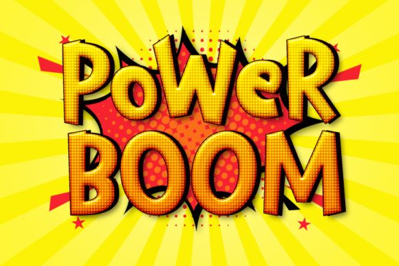 power-boom-font