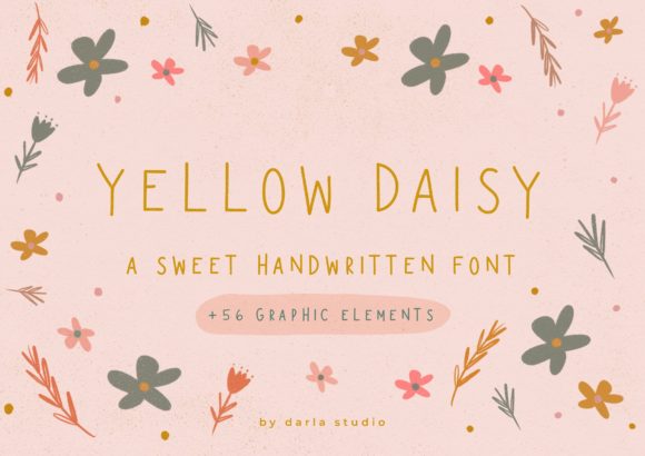 yellow-daisy-font