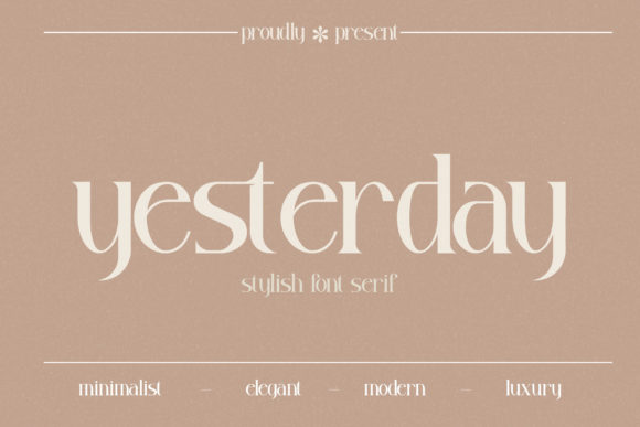 yesterday-font