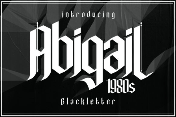 abigail1980s-font